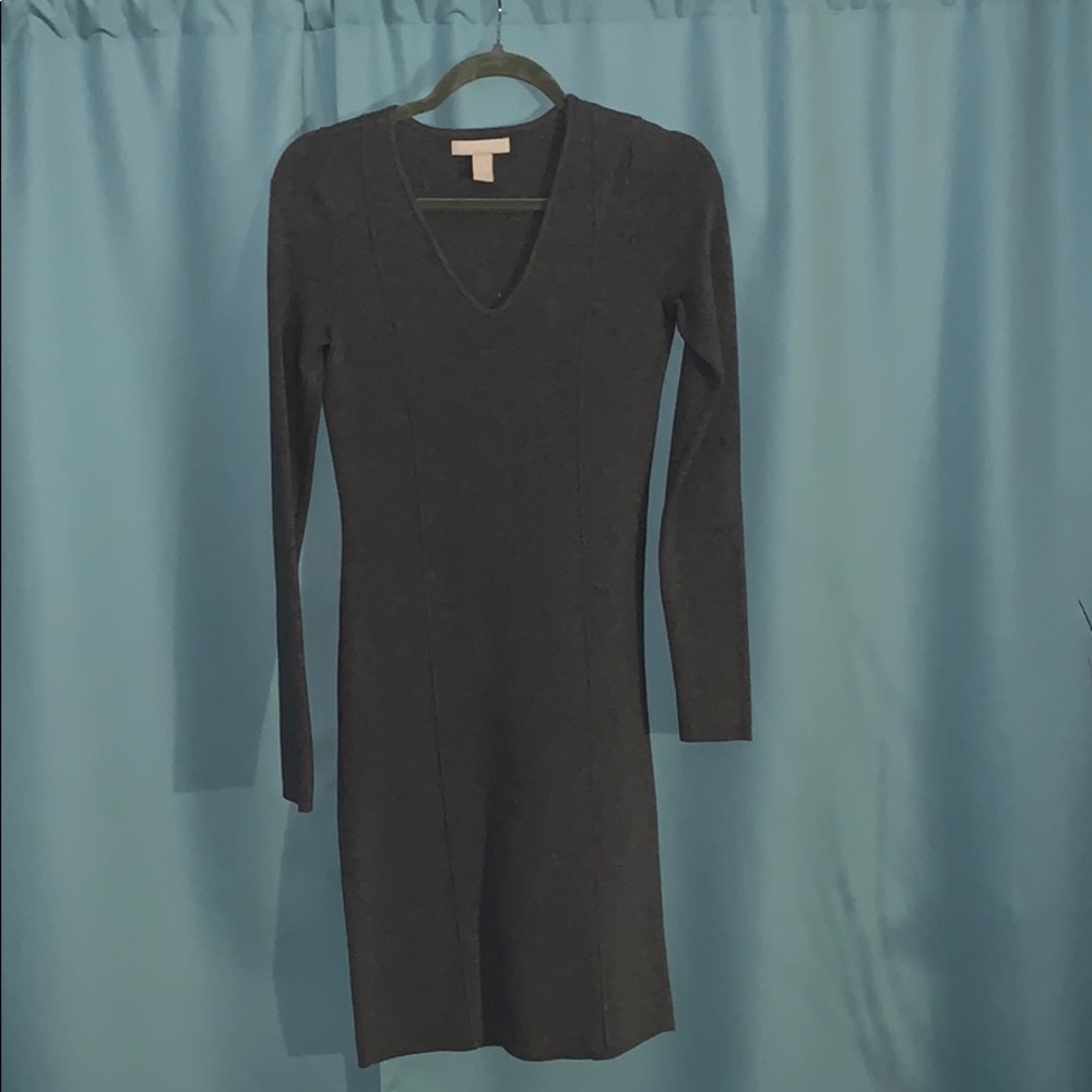 Banana republic extra small gray sweater dress
